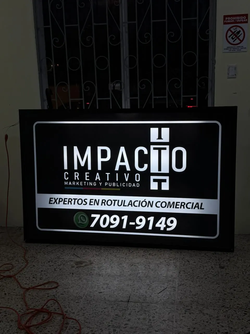Caja de Luz Luminosa