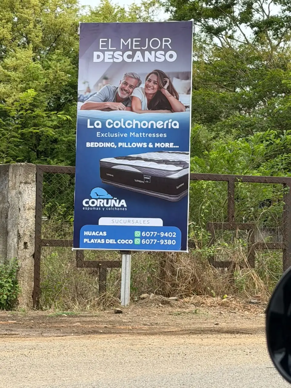 Valla de Carretera — La Colchonería