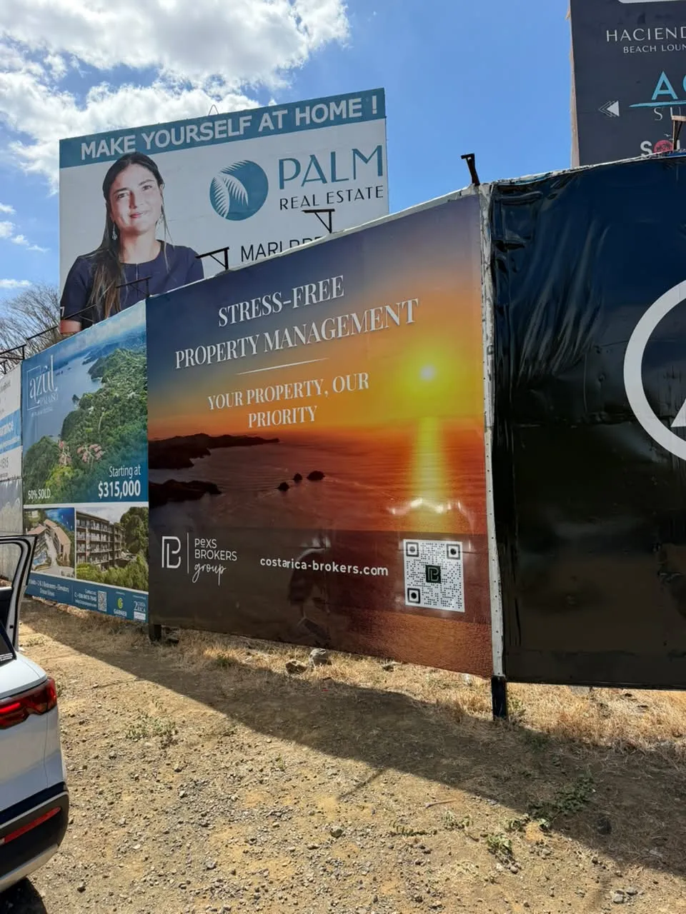 Vallas Publicitarias — Bienes Raíces