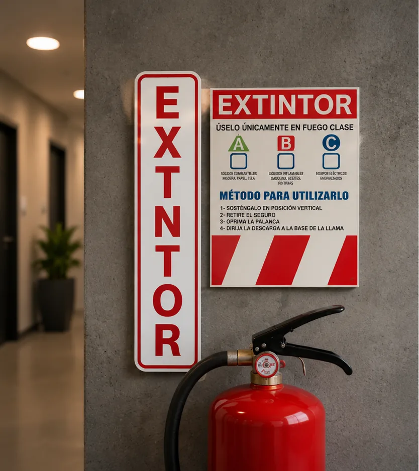 Señalización de Seguridad — Extintor