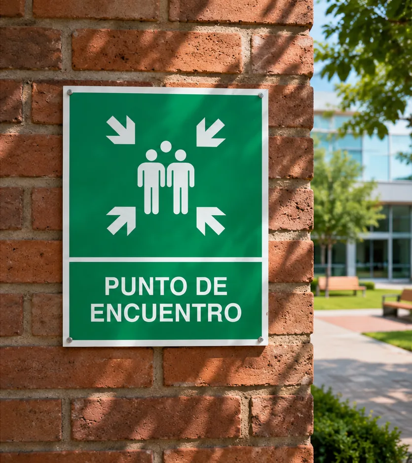 Punto de Encuentro — Evacuación